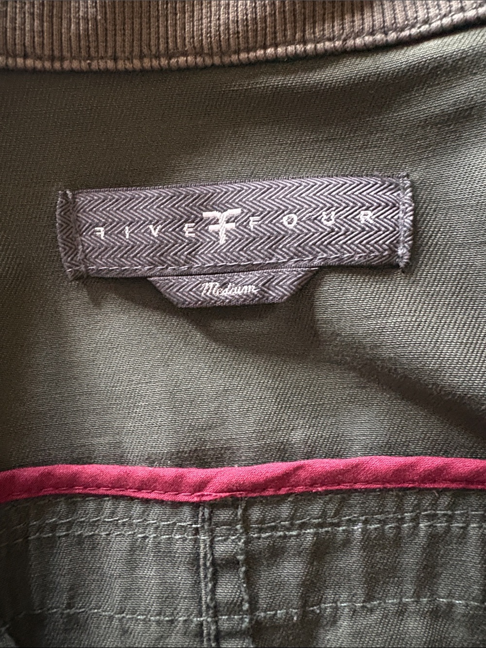 Olive Green Utility Field Jacket Size Medium - Picture 6 of 10